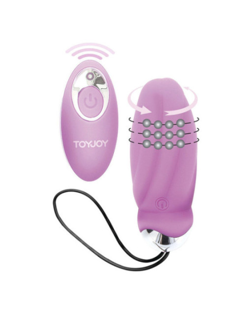 TOYJOY - VIBRATORE ROSA CON TELECOMANDO PER LA FELICITÀ CHE MI FAI CRE
