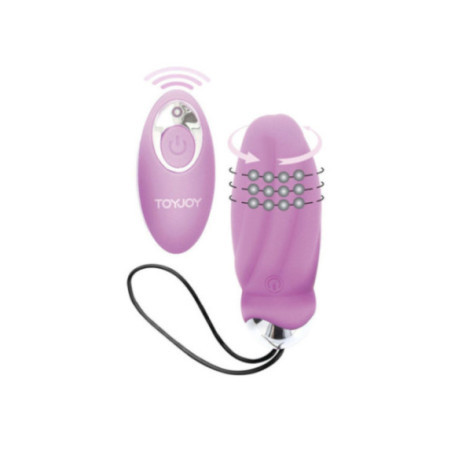 TOYJOY - VIBRATORE ROSA CON TELECOMANDO PER LA FELICITÀ CHE MI FAI CRE