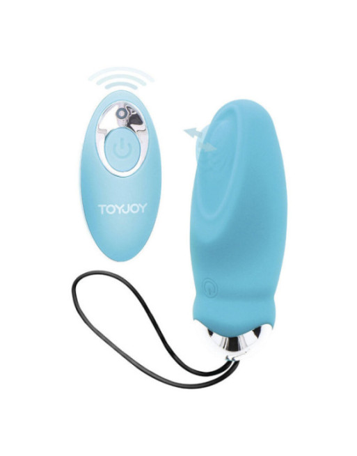 TOYJOY - VIBRATORE HAPPINESS SONO COSÌ EGGCITED CON TELECOMANDO BLU