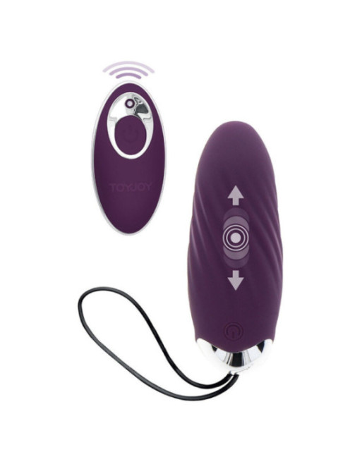 TOYJOY - FELICITÀ KNOCK KNOCK EGGSTAVAGANT VIBRATORE TELECOMANDO VIOLA