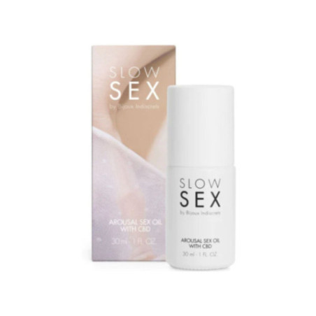 BIJOUX - SLOW SEX OLIO DA MASSAGGIO SESSUALE CON CBD 30 ML