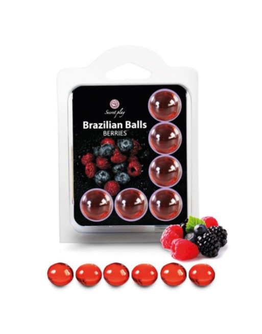 SECRETPLAY - BRASILIANI PALLINE FRUTTI DI FORESTA