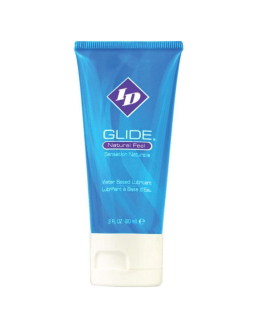 ID GLIDE - LUBRIFICANTE A BASE ACQUA DA VIAGGIO ULTRA LUNGA DURATA TUBO 60 ML