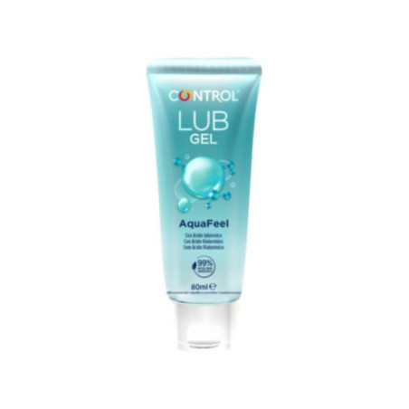 CONTROL - LUBRIFICANTE AQUAFEEL CON ACIDO IALURONICO 80 ML