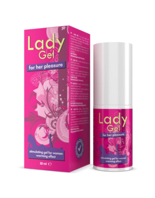 INTIMATELINE - LADY GEL PER GER PLEASURE GEL STIMOLANTE CON EFFETTO CALORE ELLA 30 ML