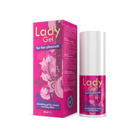 INTIMATELINE - LADY GEL PER GER PLEASURE GEL STIMOLANTE CON EFFETTO CALORE ELLA 30 ML