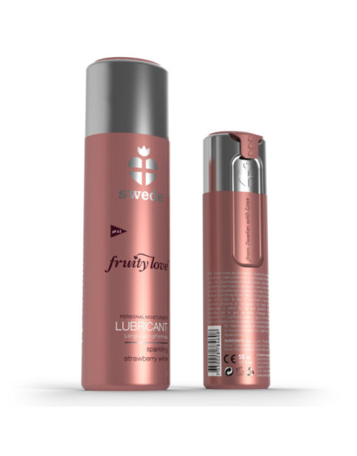 SWEDE - FRUITY LOVE LUBRIFICANTE FRAGOLA FRAGOLA VINO 50 ML