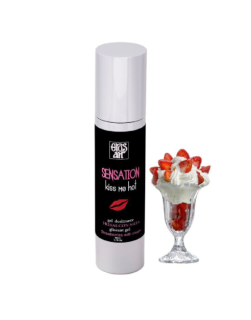 EROS-ART - SENSATTION LUBRIFICANTE NATURALE FRAGOLE CON CREMA 50 ML