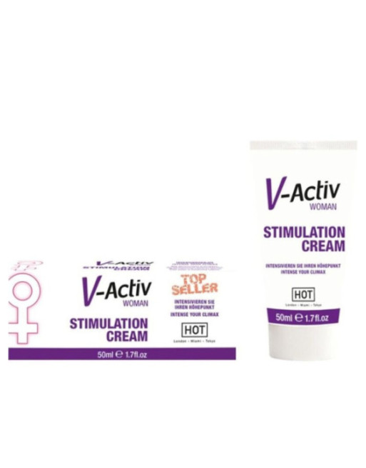 HOT - V-ACTIV CREMA STIMOLANTE DONNA 50ML