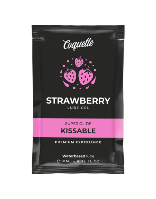 COQUETTE CHIC DESIRE - LUBRIFICANTE KISSABLE A BASE ACQUA DI FRAGOLA POCKET 10 ML