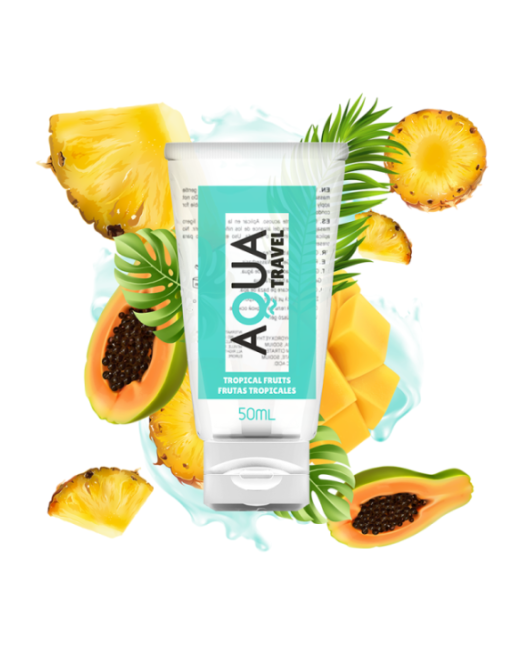 AQUA TRAVEL - LUBRIFICANTE A BASE ACQUA FRUTTI TROPICALI - 50 ML