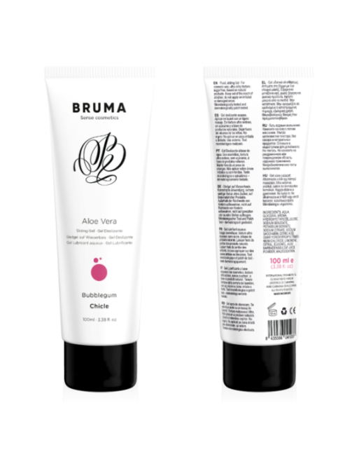 BRUMA - GEL SCORREVOLE ALOE VERA GUSTO BUBBLEGUM 100 ML