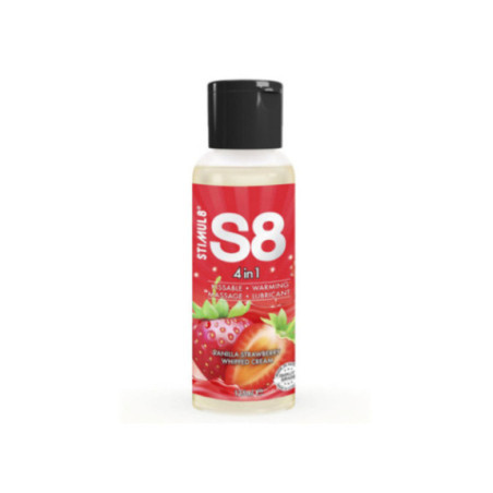 STIMUL8 - S8 LUBRIFICANTE 4 IN 1 AL DESSERT ALLA FRAGOLA 125 ML