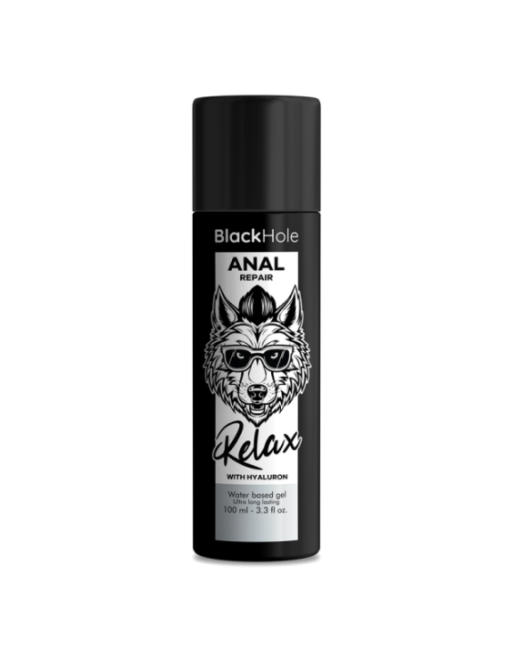 BLACK HOLE - RIPARATORE ANALE A BASE D'ACQUA RELAX CON IALURONICO 100 ML