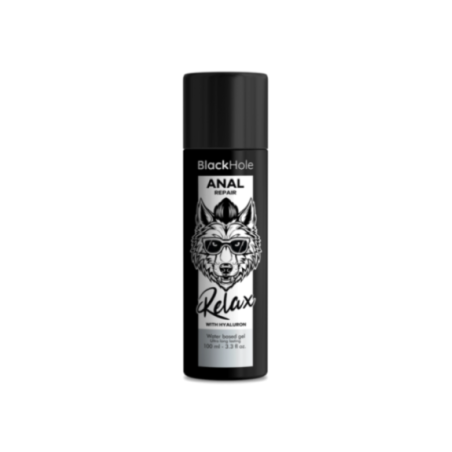 BLACK HOLE - RIPARATORE ANALE A BASE D'ACQUA RELAX CON IALURONICO 100 ML