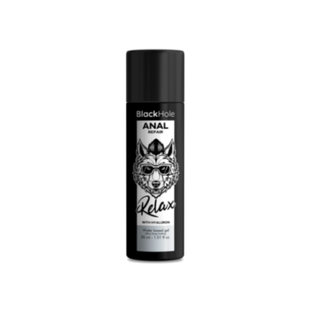 BLACK HOLE - RIPARATORE ANALE A BASE D'ACQUA RELAX CON IALURONICO 30 ML