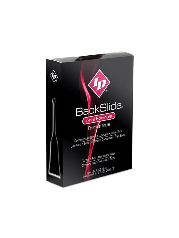 ID BACKSLIDE - INSERTO ANALE 4 TUBI 8ML