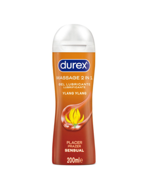 DUREX - GEL LUBRIFICANTE DA MASSAGGIO SENSUALE YLANG YLANG 200 ML