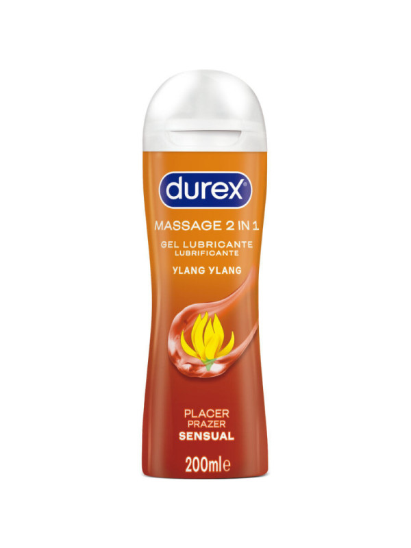DUREX - GEL LUBRIFICANTE DA MASSAGGIO SENSUALE YLANG YLANG 200 ML