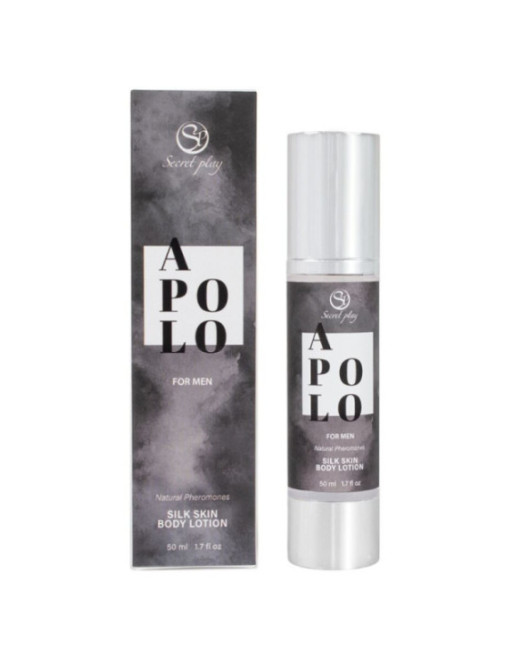 SECRETPLAY - APOLO SILK LOZIONE PER LA PELLE PER UOMO 50 ML