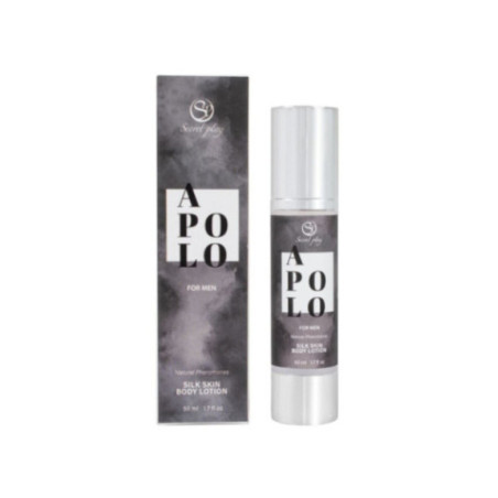 SECRETPLAY - APOLO SILK LOZIONE PER LA PELLE PER UOMO 50 ML