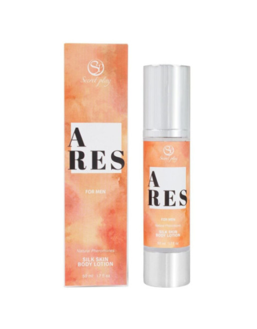 SECRETPLAY - ARES SILK LOZIONE PER LA PELLE PER UOMO 50 ML