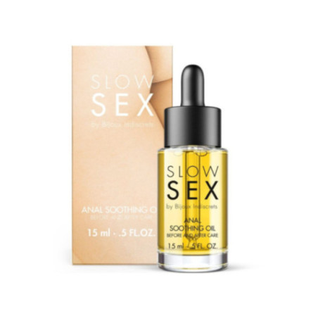 BIJOUX INDISCRETS - OLIO ANALE LENITIVO SLOW SEX 15 ML