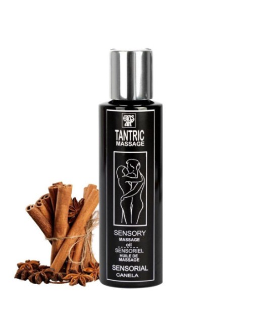 EROS-ART - OLIO DA MASSAGGIO TANTRICO NATURALE E CANNELLA AFRODISIACA 100 ML