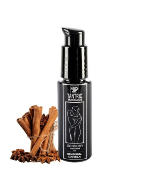 EROS-ART - OLIO DA MASSAGGIO TANTRICO NATURALE E CANNELLA AFRODISIACA 30 ML