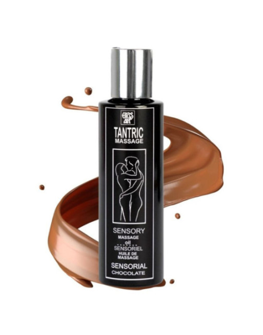 EROS-ART - OLIO DA MASSAGGIO TANTRICO NATURALE E AFRODISIACO AL CIOCCOLATO 100 ML