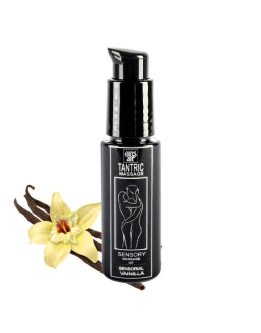 EROS-ART - OLIO DA MASSAGGIO TANTRICO NATURALE E VANIGLIA AFRODISIACA 30 ML