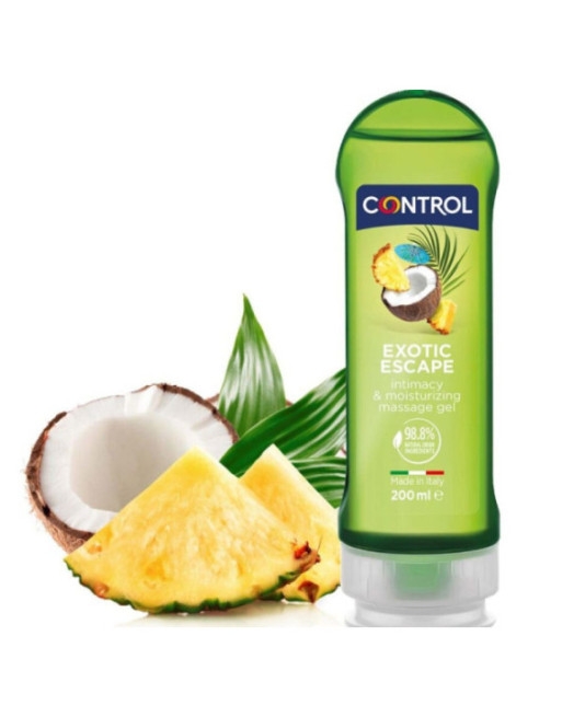 CONTROL - 2 EN 1 MASSAGGIO E PIACERE ESOTICO 200 ML