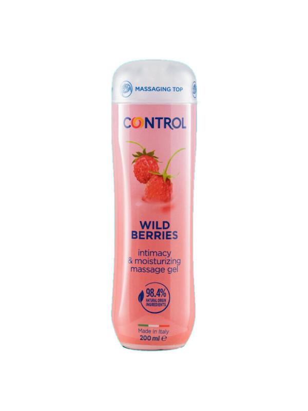 CONTROL - GEL DA MASSAGGIO 3 IN 1 FRUTTI DI BOSCO 200 ML