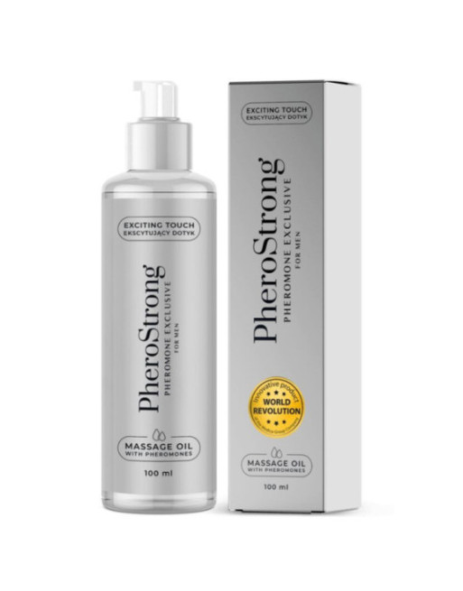 PHEROSTRONG - OLIO DA MASSAGGIO ESCLUSIVO PER UOMINI 100 ML