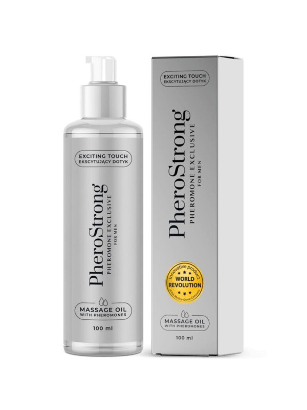 PHEROSTRONG - OLIO DA MASSAGGIO ESCLUSIVO PER UOMINI 100 ML