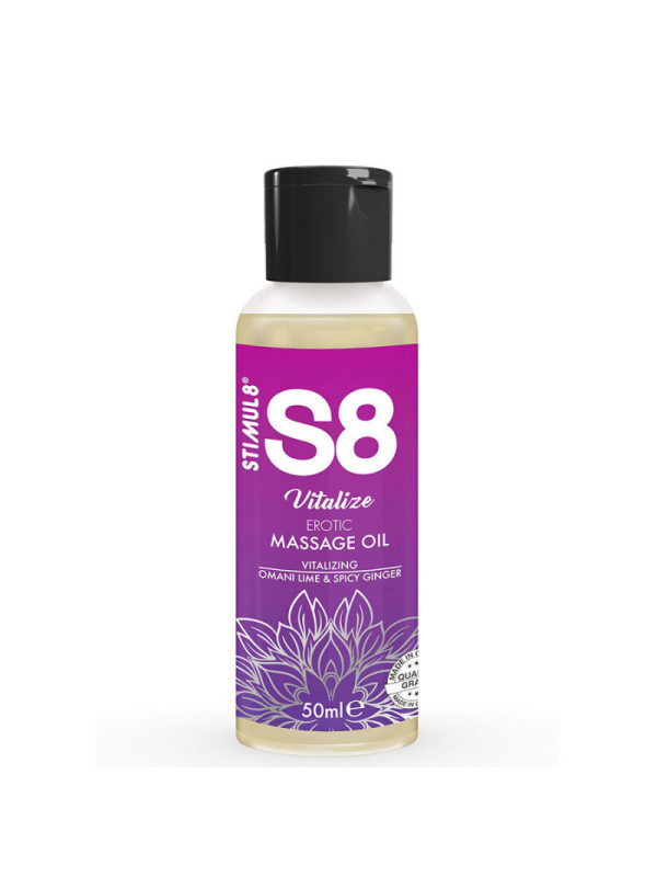 STIMUL8 - S8 VITALIZE OLIO PER MASSAGGIO EROTICO LIME 50 ML