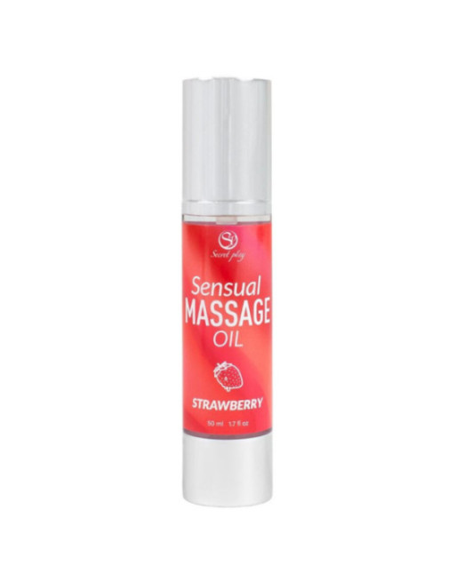 SECRETPLAY - OLIO PER MASSAGGI ALLA FRAGOLA