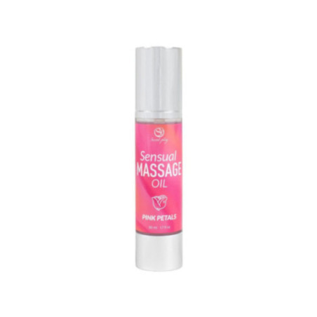 SECRETPLAY - OLIO PER MASSAGGI AI PETALI ROSA