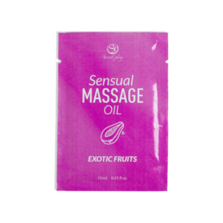 SECRETPLAY - OLIO DA MASSAGGIO MONODOSE AI FRUTTI ESOTICI 10 ML