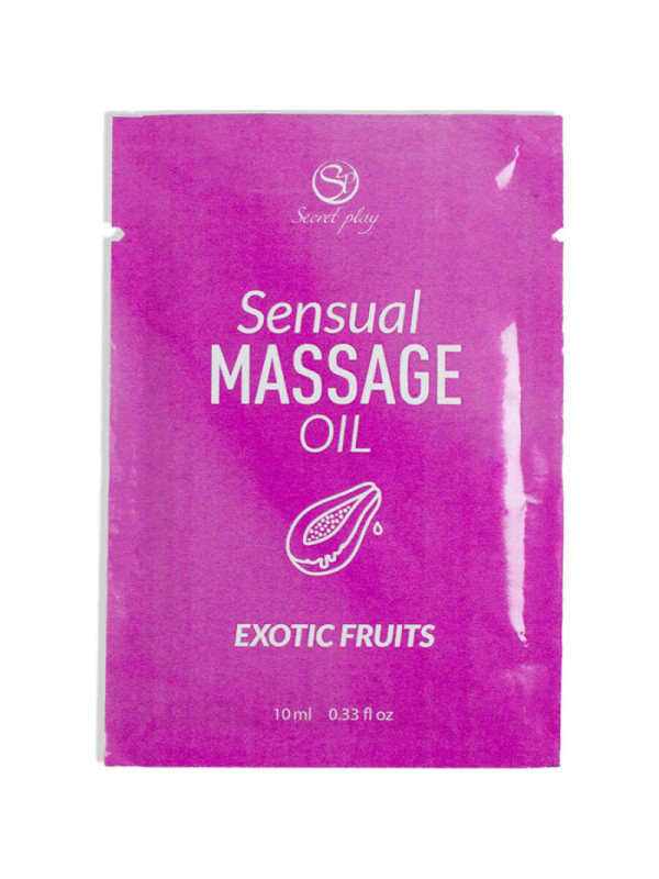 SECRETPLAY - OLIO DA MASSAGGIO MONODOSE AI FRUTTI ESOTICI 10 ML