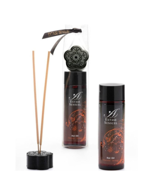 EXTASE SENSUAL - OLIO STIMOLANTE AL CIOCCOLATO E ARANCIA 100 ML