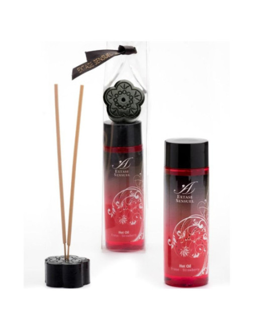 EXTASE SENSUAL - OLIO CALORE STIMOLANTE ALLA FRAGOLA 100 ML