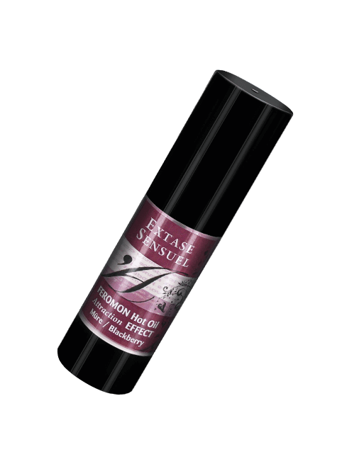 EXTASE SENSUAL - OLIO DA MASSAGGIO EFFETTO RISCALDANTE AI FEROMONI DI MORA 30 ML