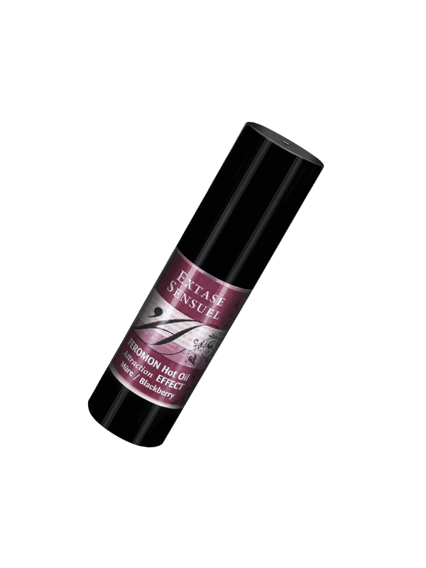 EXTASE SENSUAL - OLIO DA MASSAGGIO EFFETTO RISCALDANTE AI FEROMONI DI MORA 30 ML