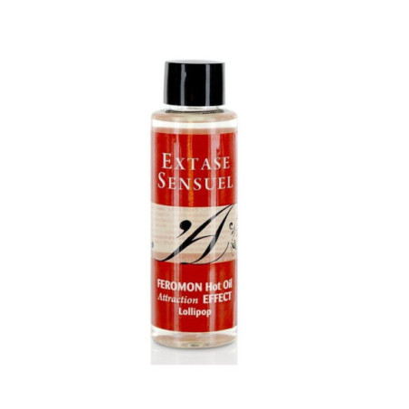 EXTASE SENSUAL - OLIO DA MASSAGGIO EFFETTO CALORE AI FEROMONI PIRULET 100 ML