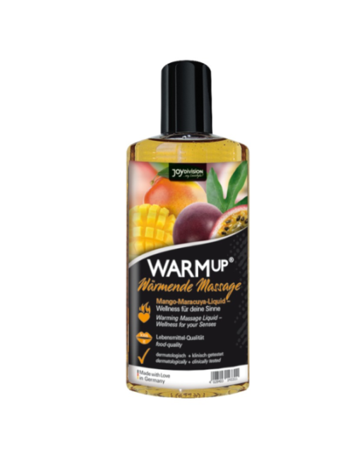 JOYDIVISION AQUAGLIDE - OLIO DA MASSAGGIO RISCALDANTE MANGO E MARACUYA 150 ML