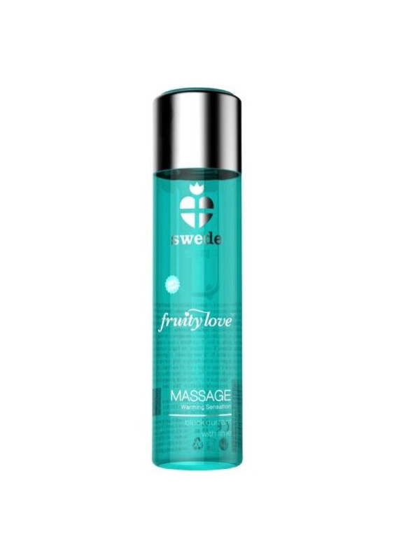 SWEDE - FRUITY LOVE OLIO DA MASSAGGIO EFFETTO RISCALDANTE RIBES NERO E LIME 60 ML