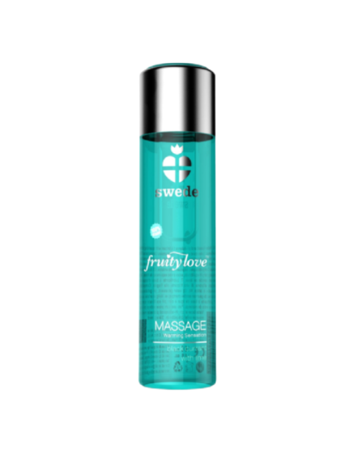 SWEDE - FRUITY LOVE OLIO DA MASSAGGIO EFFETTO RISCALDANTE RIBES NERO E LIME 120 ML