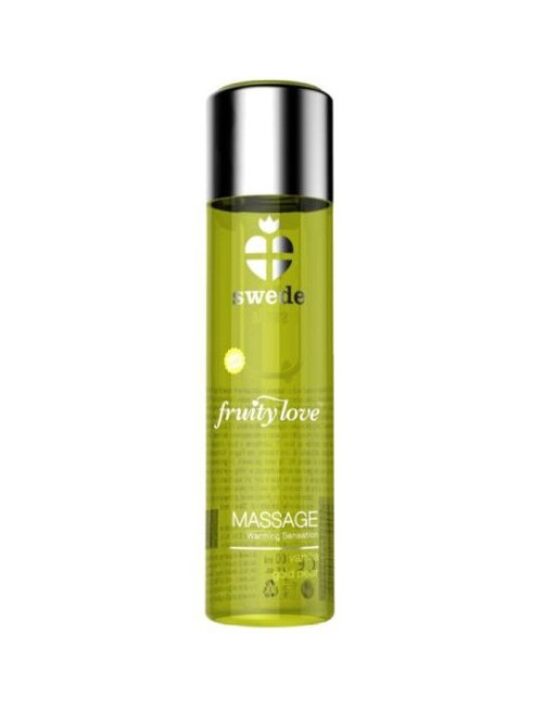 SWEDE - FRUITY LOVE OLIO DA MASSAGGIO EFFETTO RISCALDANTE VANIGLIA E PERA ORO 60 ML
