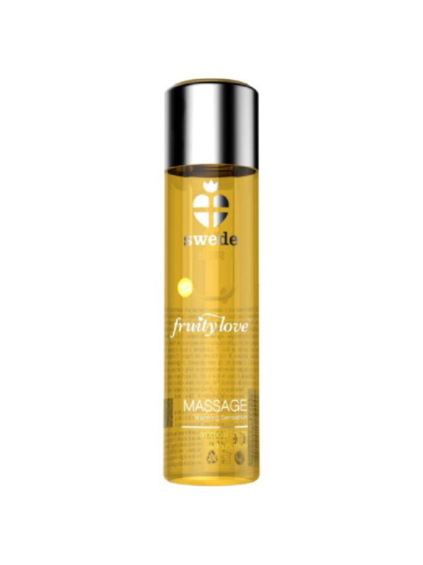 SWEDE - FRUITY LOVE OLIO DA MASSAGGIO EFFETTO RISCALDANTE FRUTTATO TROPICALE CON MIELE 120 ML